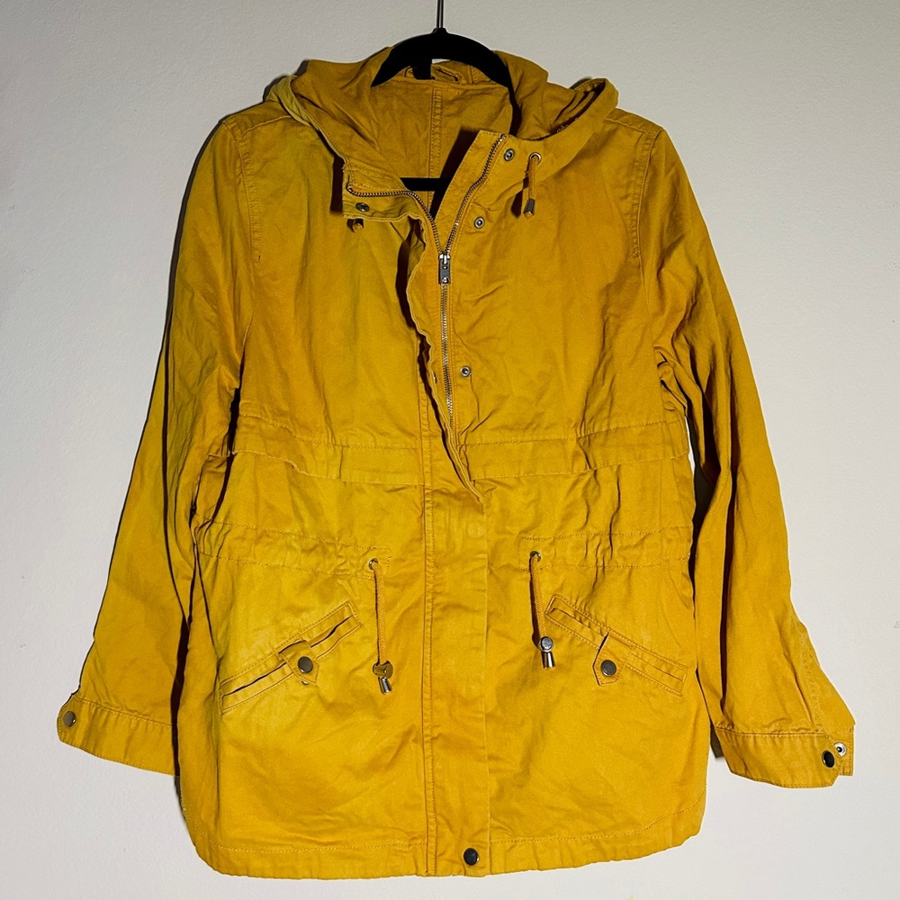 H&M Mustard Yellow Utility Jacket
